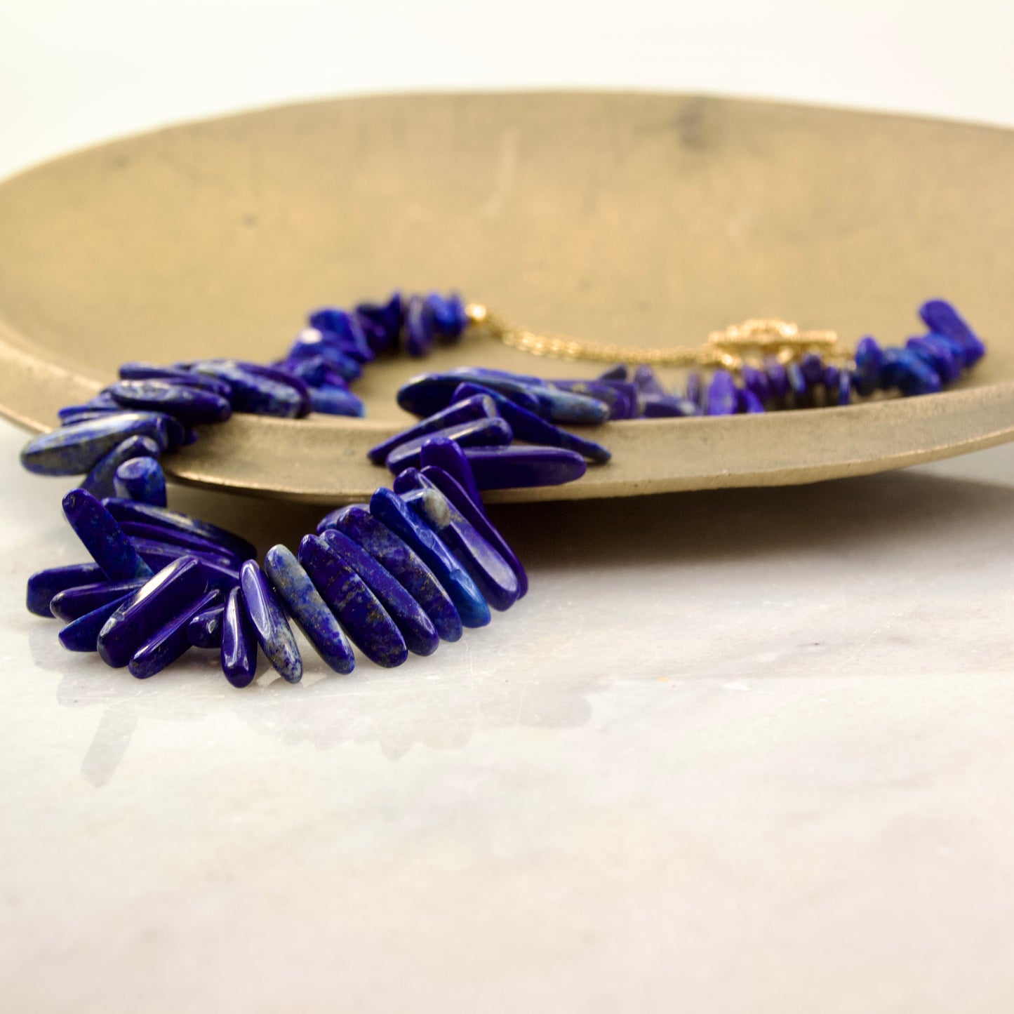 Illuminate Chunky Lapis Lazuli Neckpiece