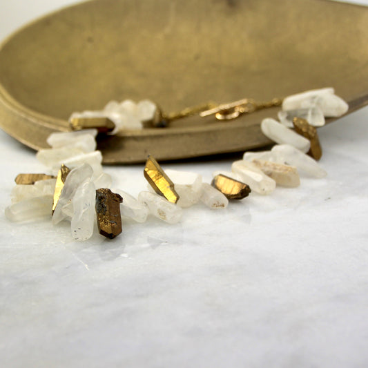 Illuminate Chunky Quartz Neckpiece