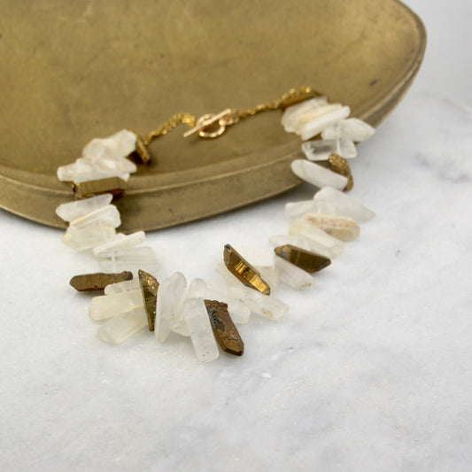 Illuminate Chunky Quartz Neckpiece