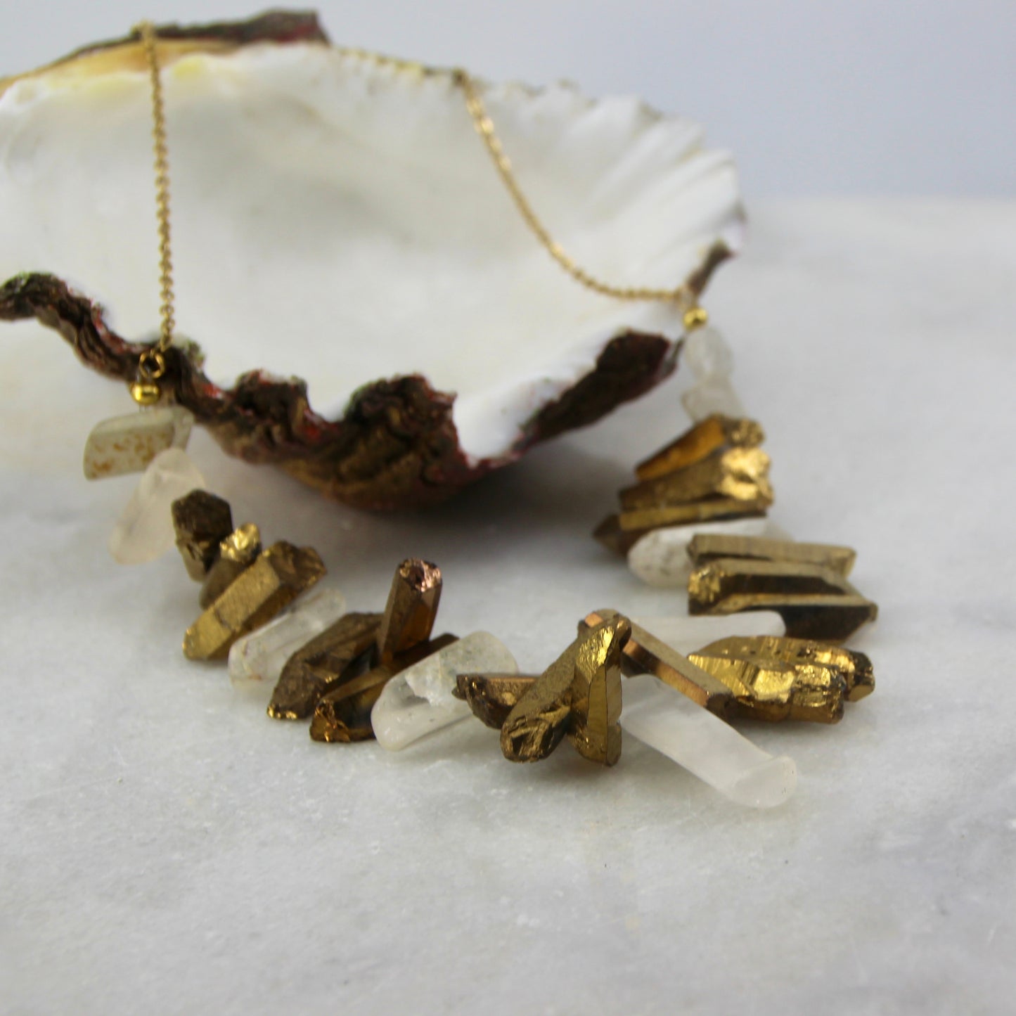 Illuminate Chunky Quartz Necklace