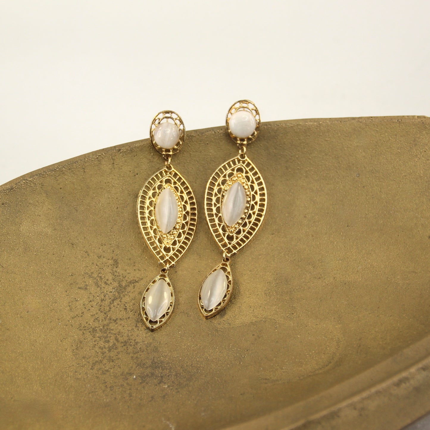 Lakshmi Goddess Gemstone Earring