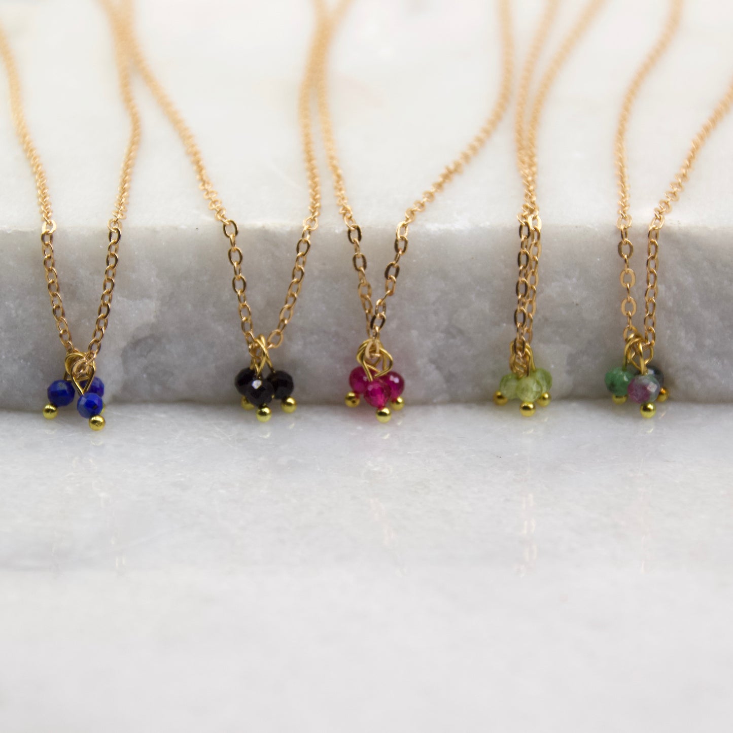 Golden Age Birthstone Pendant